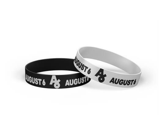 A6 Silicone Wristband 1/2