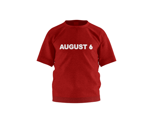 Big Kids August 6 Tee (All Gender)